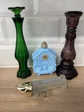 Assorted Avon Perfume Bottles X 4 Vintage Empty Avon Bottles X 4 