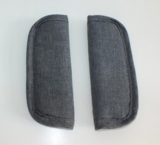 Ickle Bubba Moon pushchair seat harness strap pads x 2 - Grey