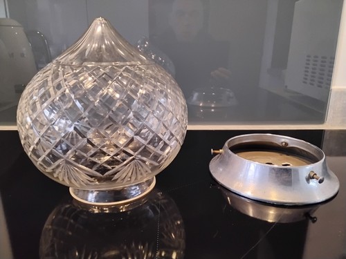 Large cut glass - cut,