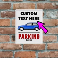 Custom Text Man Cave Metal