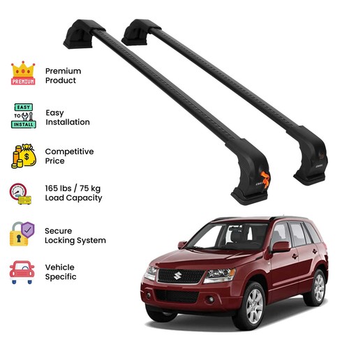 Black premium roof rack - premium,