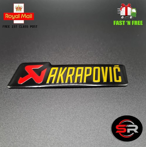 Akrapovic exhaust sticker - akrapovic,