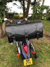 Motorcycle Sissy Bar Bag, Real