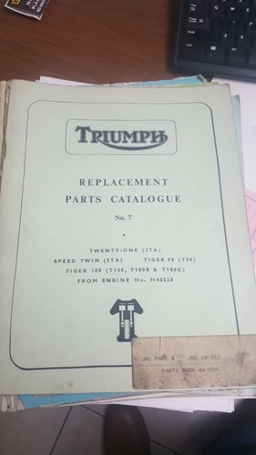 Triumph replacement parts - replacement,