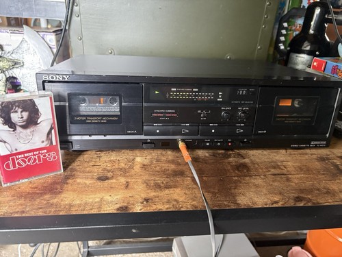 Sony w370 vintage dual deck - dual,