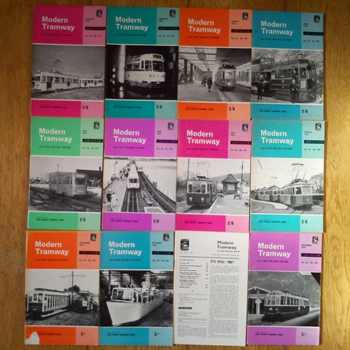 Modern tramway and - modern,