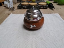 Vintage Wooden Tea Caddy