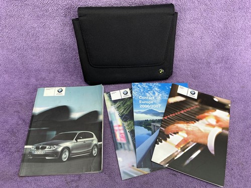Bmw e87 owners manual handbook - owners,