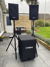 Yamaha PA System Including Sub Ideal Band/Disco- Powerful! Excellent Sound