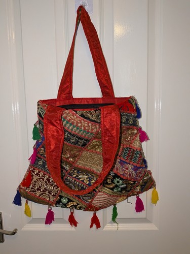 Moroccan boho bag patchwork