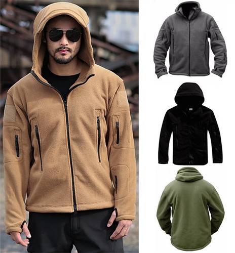 Men tactical outdoor hooded - men's,