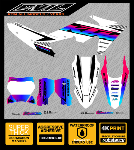 Graphics kit ktm - graphics, kit: