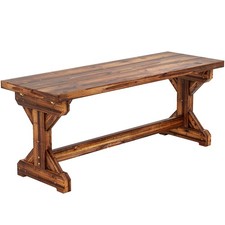 Outsunny Wooden Garden Bench