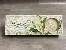 Saponificio Artigianale Fiorentino Lily Of The Valley Scented Soaps 3 x 125g New