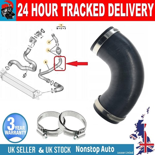 Turbo intercooler hose - turbo, pipe