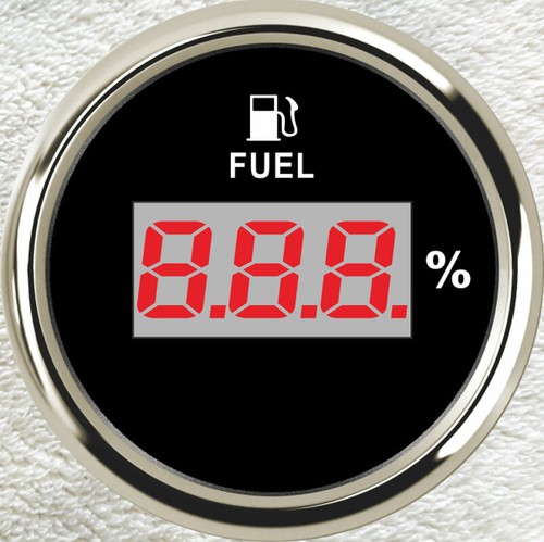 52mm fuel level gauge 90ohms - 52mm, 0-90ohms