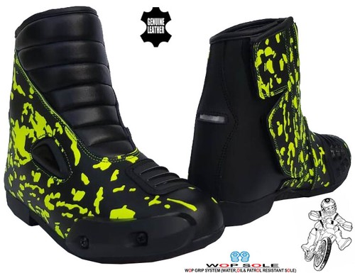 Kids real leather motorbike - leather,
