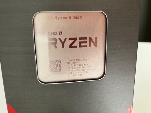 Amd ryzen 3600 cpu - 5,