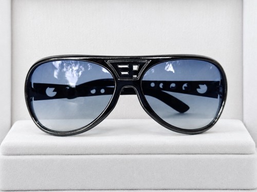 Elvis blue sunglasses chrome - elvis,