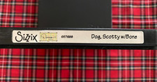 SIZZIX 'DOG, SCOTTY W/BONE' BIGZ DIE - No. 657688