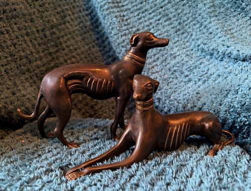 *Vintage pair patinated