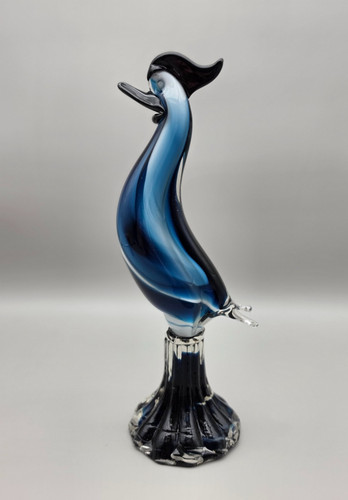Figurine art glass bird - figurine,