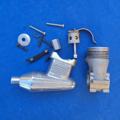 Glow plug model boat - k&b,