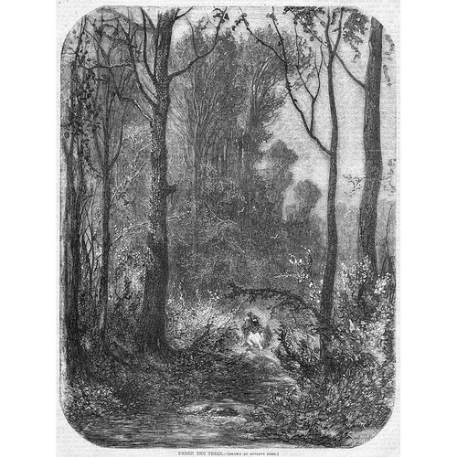 Under the trees gustave - trees, by