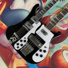 Black Double neck Electric