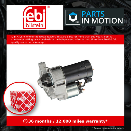 Starter motor fits citroen - starter,