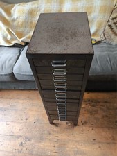 STOR ALL METAL 15 DRAWER STORAGE UNIT 100 x 39 x 29cm APPROX
