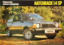 Mazda 1.4SP Hatchback (323) Brochure leaflet 1978