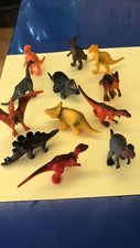 Plastic Dinosaur Models 12 Different Dinosaurs Kids Small Toys Gifts