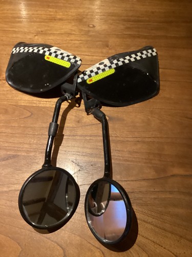 Cb500 mirrors and hand guards - mirrors,