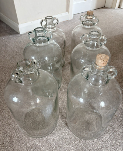 Lot clear glass standard - 6,