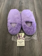 Microwaveable Slippers Lavender Size 5
