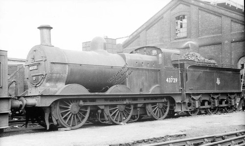 1955 nottingham midland lms - nottingham, midland/lms