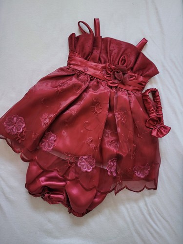 Beautiful baby girls red dress - baby,