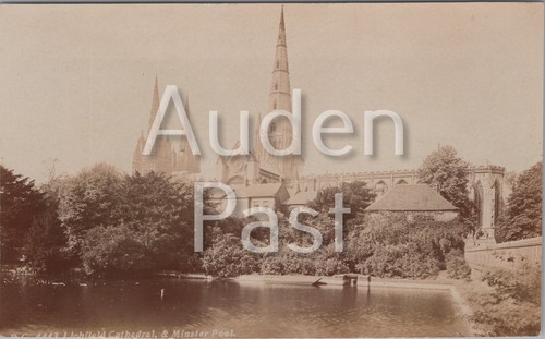 Lichfield cathedral and - cathedral,