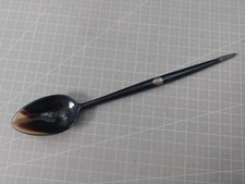 Antique horn spoon - antique,