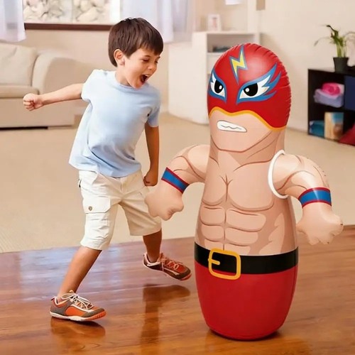 Inflatable punching bag toy - inflatable,