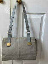 REISS  dove grey leather