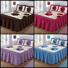 Rosaleen quilted bedspread - rosaleen,