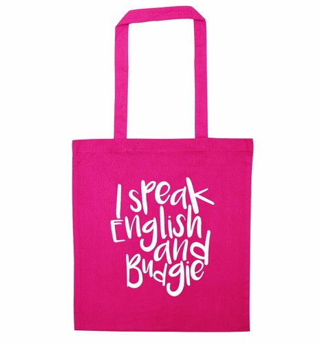 Speak english and - and, budgie
