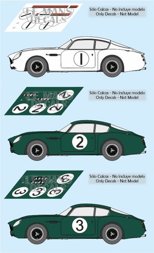 Decals aston martin db4 - decals,
