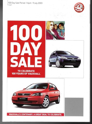Vauxhall range offers apr jly - range, apr-jly