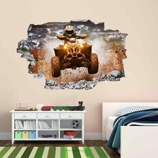 Off Road Quad Biking Wall
