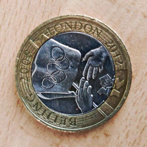 2008 british two pounds - £2,