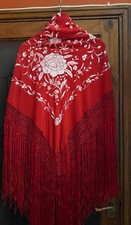 Flamenco shawl, Spanish manton from Seville