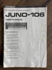 Roland Juno 106 synth original